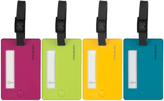 Rynx | Travelon Set Of 4 Assorted Color Luggage Tags, One Size