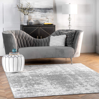 Rynx | nuLOOM Misty Shades Deedra Runner Rug, 2' 6" x 12', Gray