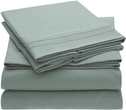 Rynx | Mellanni Bedding Set - Brushed Microfiber 1800 Bedding - Wrinkle-Free, Fade Resistant, Stain Resistant