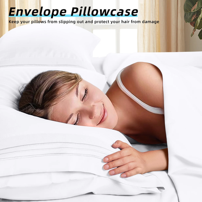 Rynx | 1800 Series Microfiber Deep Pockets Luxury Soft Bedding Set