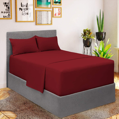 Rynx | Mellanni Bedding Set - Brushed Microfiber 1800 Bedding - Wrinkle-Free, Fade Resistant, Stain Resistant