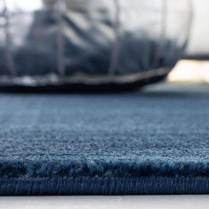 Rynx | Safavieh Vision Collection VSN606B Modern Ombre Tonal Chic Non-Shedding Stain Resistant Living Room Bedroom Area Rug, 4' x 4' Square, Aqua