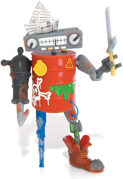 Rynx | Hexbug Junkbots - Trash Can Assortment Kit - Surprise Toys In Every Box Lol With Boys And Girls - Alien Powered Toys For Kids - 15+ Pieces Of Action Construction Figures - For Age Group 5 And Up