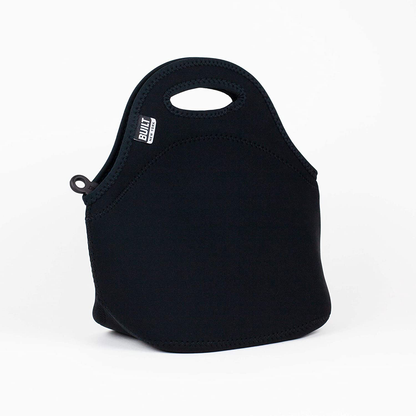 Rynx | Built Gourmet Getaway Soft Neoprene Lunch Tote Bag - Lightweight, Insulated And Reusable Black Lb31-Blk