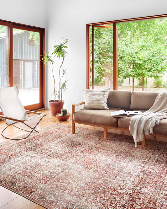 Rynx | Loloi II Layla LAY-11 Cinnamon Traditional Accent rug 3'-6" x 5'-6"
