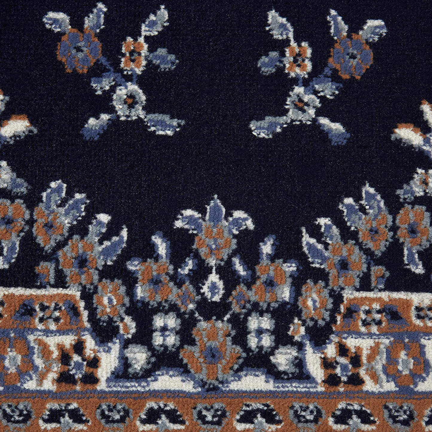 Rynx | Home Dynamix Premium Sakarya Traditional Medallion Border Area Rug, Gray, 1'9"X7'2" Runner