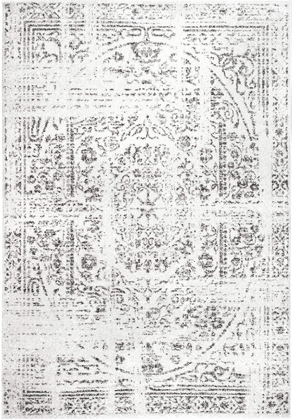 Rynx | nuLOOM Arlena Vintage Area Rug, 4' Round, Black