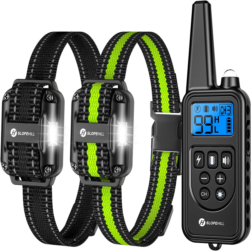 Rynx | Dog training collar with 7 training modes, 2600 feet remote control electronic dog shock collar