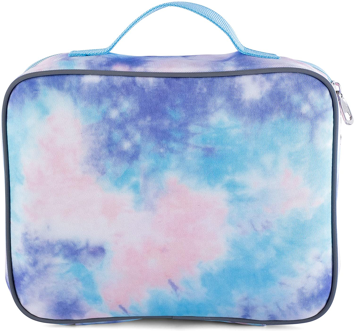 Rynx | Fenrici Tie Dye Lunch Box For Boys, Girls, Kids Insulated Lunch Bag, Soft Room, Spacious, BPA Free, Food Safe, 10.8in X 9.2in X 3.8in (Indigo Blue Tie Dye)