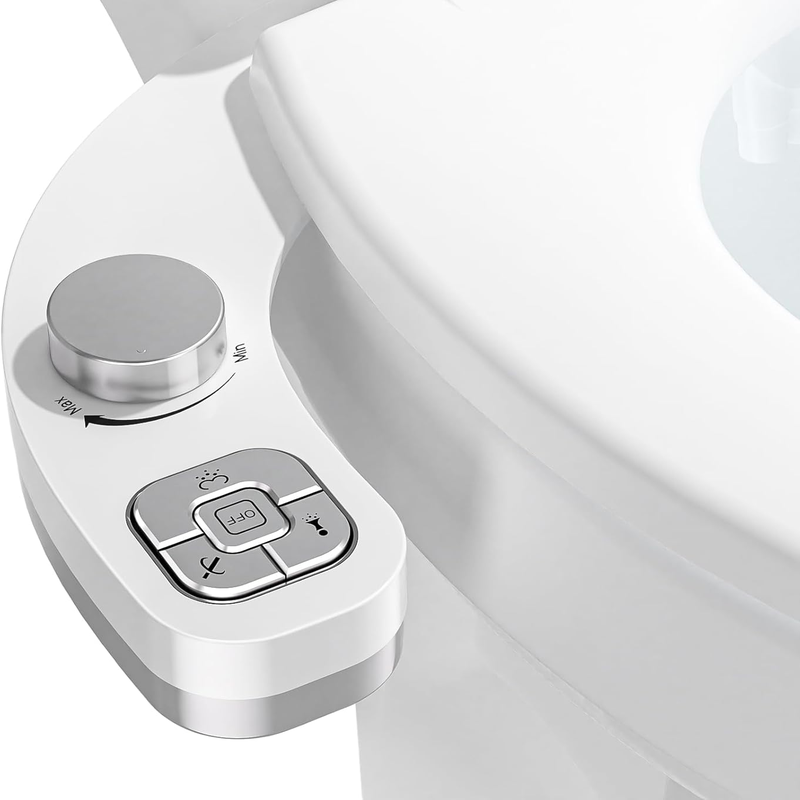 Rynx | Dual Duskebidett Mount for Toilet - Adjustable