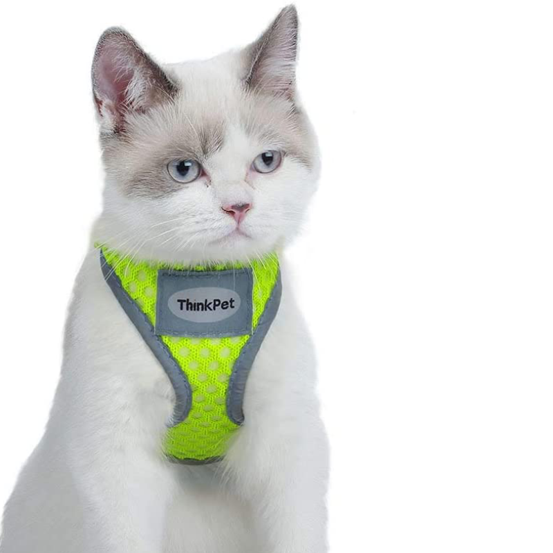 Rynx | Reflective Breathable Soft Air Mesh No Pull Harness For Cats And Dogs