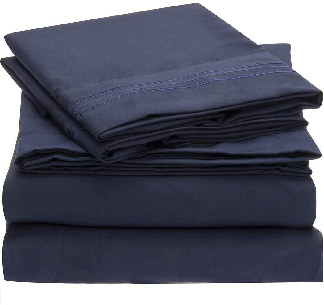 Rynx | Mellanni Bedding Set - Brushed Microfiber 1800 Bedding - Wrinkle-Free, Fade Resistant, Stain Resistant