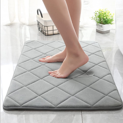 Rynx | Memory Foam Bath Mat Non-Slip Absorbent Bath Rug Machine Washable