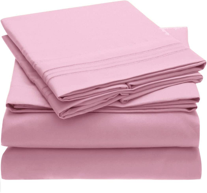 Rynx | Mellanni Bedding Set - Brushed Microfiber 1800 Bedding - Wrinkle-Free, Fade Resistant, Stain Resistant