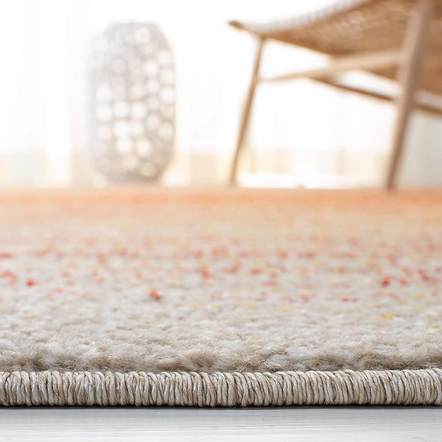 Rynx | Safavieh Adirondack Collection ADR142G Modern Ombre Rug, 5'1" x 7'6", Gray / Light Gray