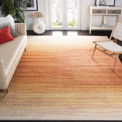 Rynx | Safavieh Adirondack Collection ADR142G Modern Ombre Rug, 5'1" x 7'6", Gray / Light Gray