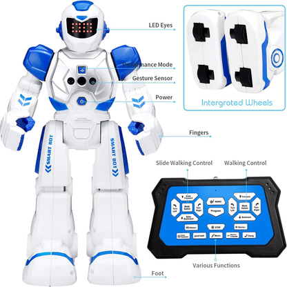 Rynx | RC Gesture Sensitive Toy, Interactive Walking Singing Dancing Robot