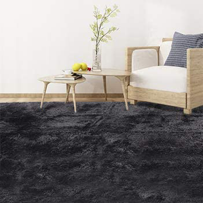 Rynx | 5X8 Navy blue area rugs for the living room Super soft floor fluffy rug Naturally comfortable thick fur mat Princess girls room rug (5x8 feet, navy blue)