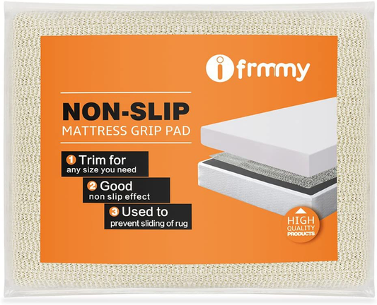 Rynx | Non-Slip Full Size Mattress Grip And Carpet Pad, Keeps Mattress Carpet In Place - Full Size 52.5 X 74 In (4.4 X 6.2 Ft)