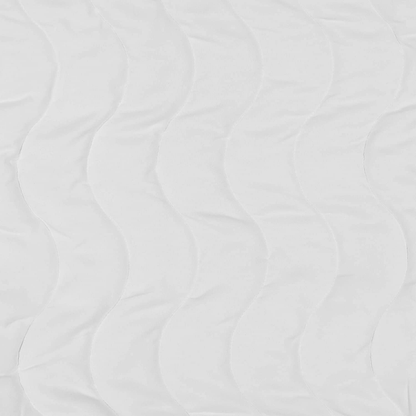Rynx | Serta Perfect Sleeper Basic Comfort mattress protector, air dry moisture wicking, microfiber filling, Scotchgard stain protection, antimicrobial odor protection, cooling, queen, white