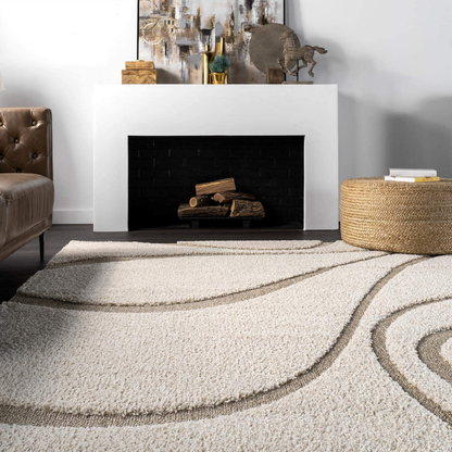 Rynx | Nuloom Carolyn Cozy Soft & Plush Shag Accent Rug, 2' X 3', Dark Gray