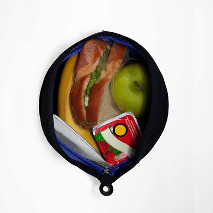 Rynx | Built Gourmet Getaway Soft Neoprene Lunch Tote Bag - Lightweight, Insulated And Reusable Black Lb31-Blk