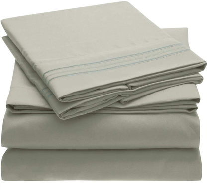 Rynx | Mellanni Bedding Set - Brushed Microfiber 1800 Bedding - Wrinkle-Free, Fade Resistant, Stain Resistant