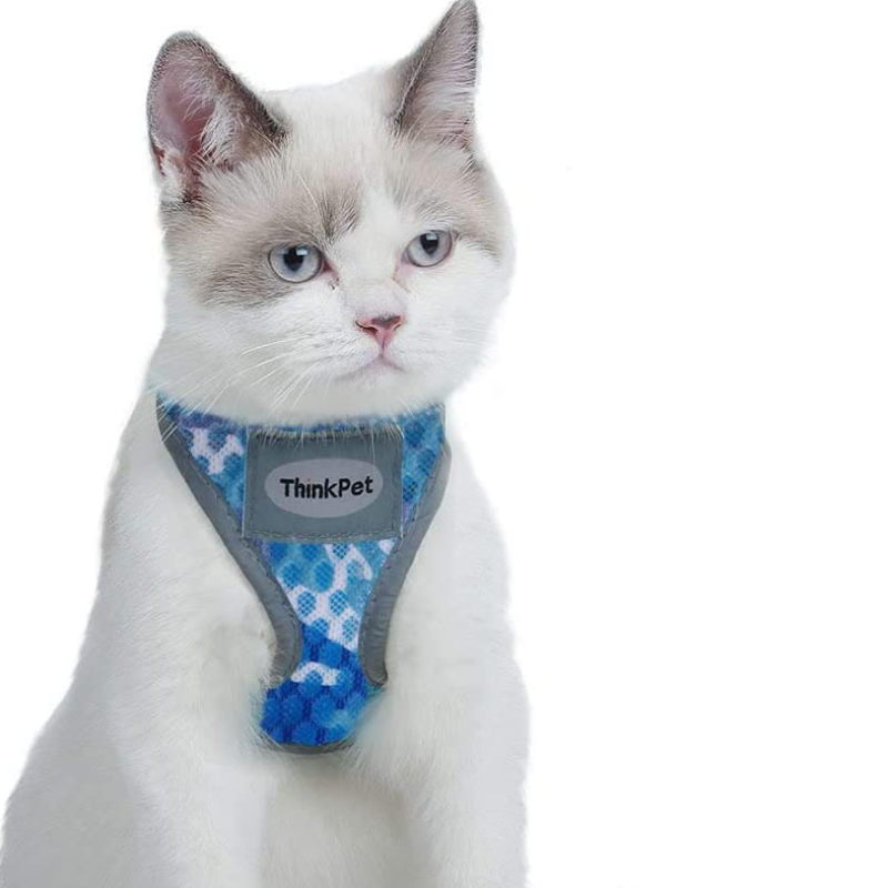 Rynx | Reflective Breathable Soft Air Mesh No Pull Harness For Cats And Dogs