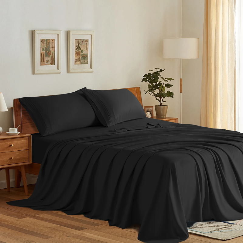Rynx | 1800 Series Microfiber Deep Pockets Luxury Soft Bedding Set