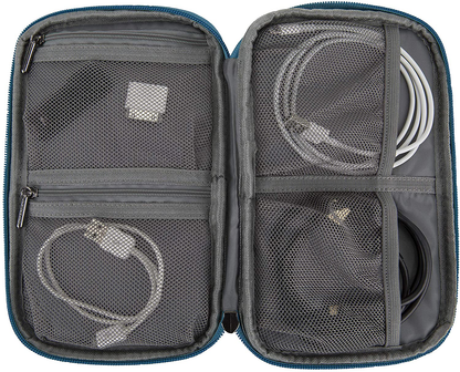 Rynx | Travelon World Travel Essentials Tech Organizer, Black, One Size