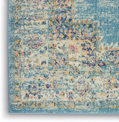 Rynx | Nourison Passion Rug, 2'2" X 7'6", Ivory/Fuchsia, 7 Feet