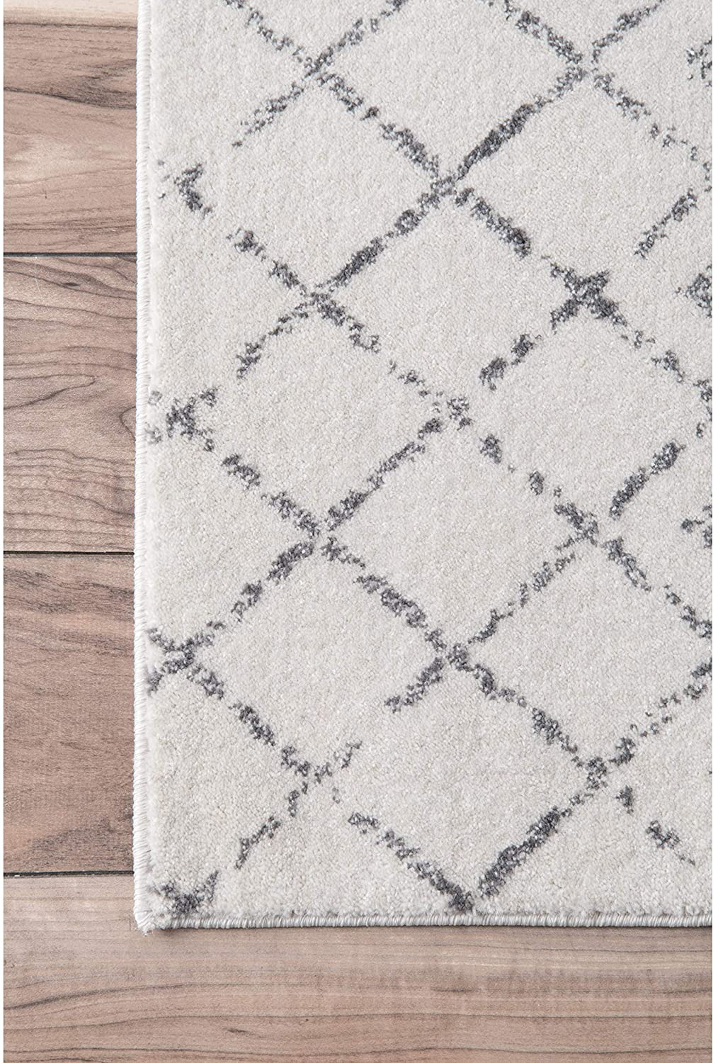 Rynx | nuLOOM Moroccan Blythe Runner Rug, 2' 8" x 8', Black