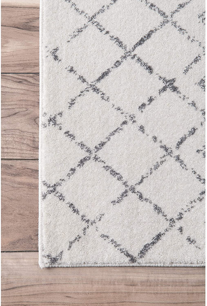 Rynx | nuLOOM Moroccan Blythe Runner Rug, 2' 8" x 8', Black