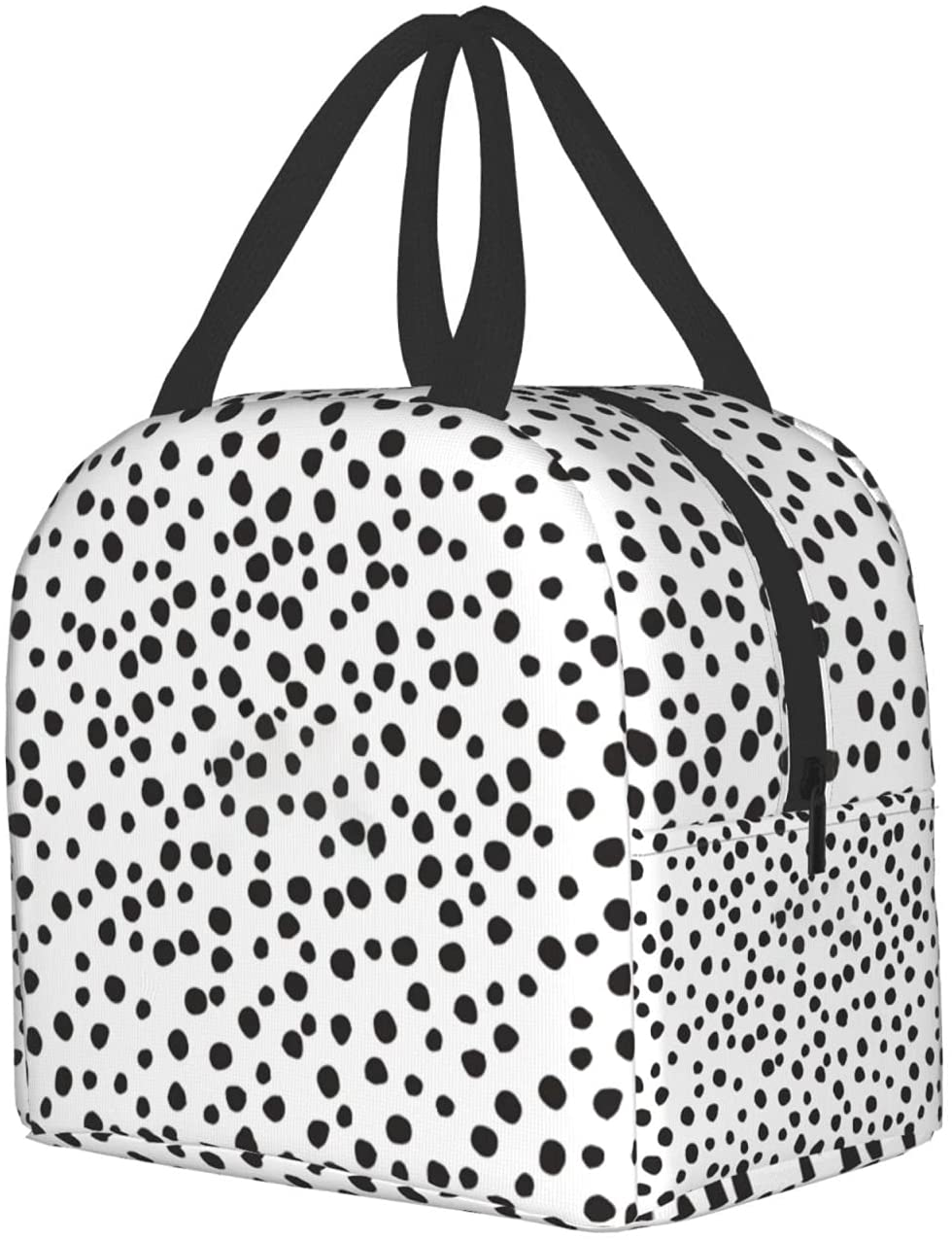 Rynx | Simple Insulated Lunch Bags For Women Men, Cute Reusable Lunch Boxes Small Suitable Girls Boys Teenagers Work Picnic Travel, White Marble