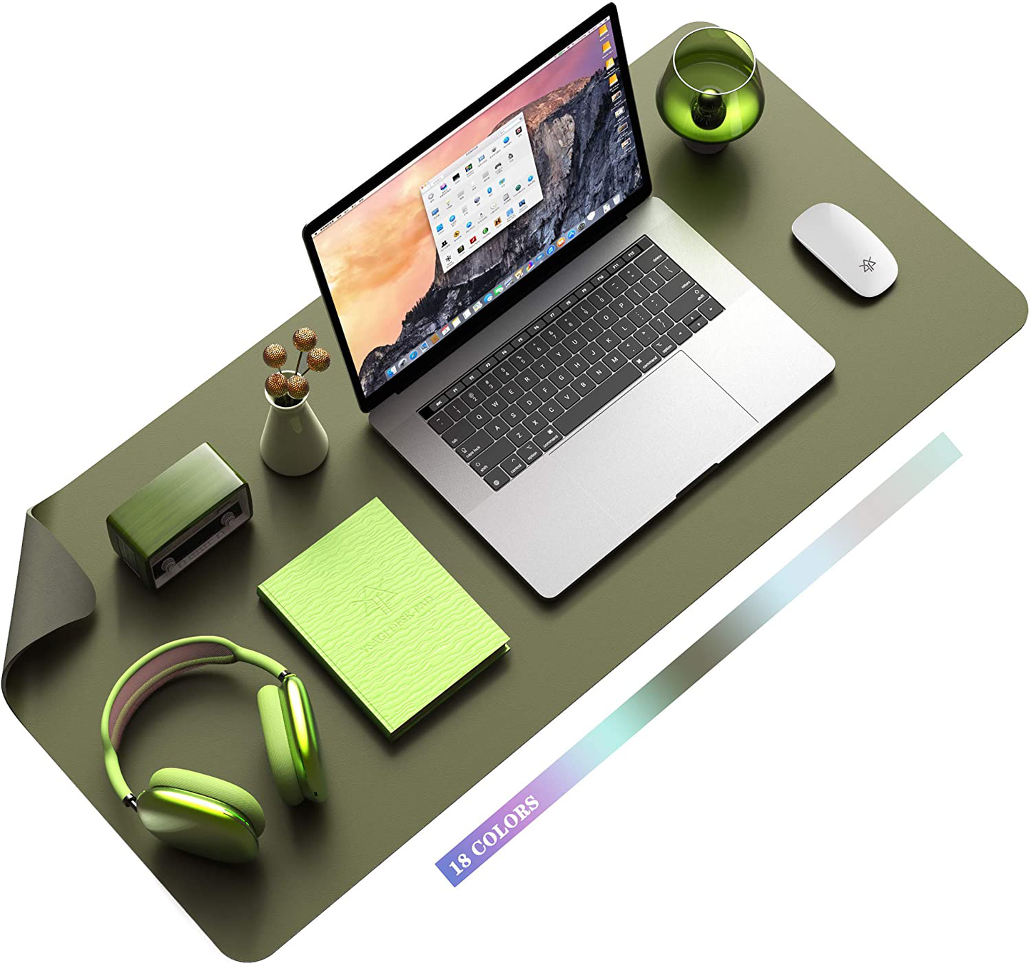Rynx | Desk Pad Protector, Anti-Slip Thin Mouse Pad For Computers, Office Desk Accessories Laptop Waterproof Desk Protector For Office Decor And Home