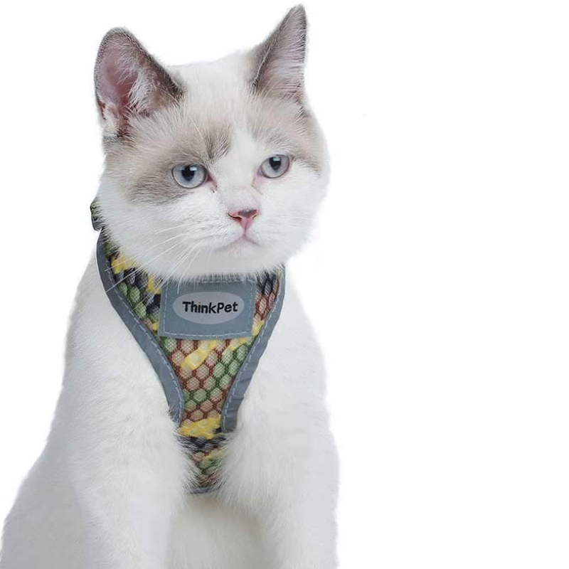 Rynx | Reflective Breathable Soft Air Mesh No Pull Harness For Cats And Dogs