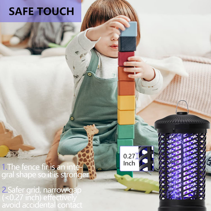 Rynx | Electric Insect Killer, Mosquito Killer Outdoor/Indoor, 4200V Waterproof Fly Insect Trap Repellent, Mosquito Killer for Home, Patio, Backyard