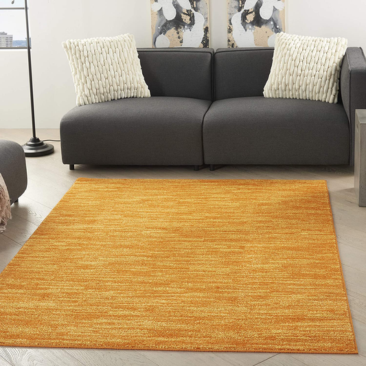 Rynx | Nourison Essentials Solid Contemporary Sunburst 5' X 7' Area rug, 5' X 7'
