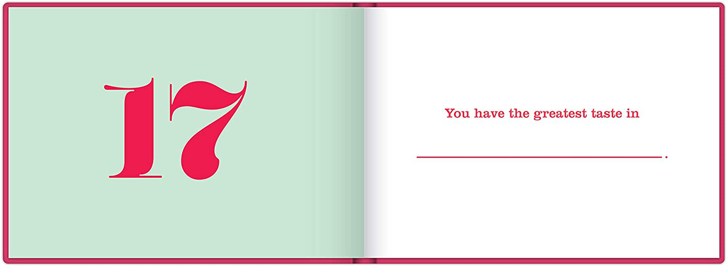 Rynx | Knock Knock What I Love about Grandma Fill in the love book Fill-in-the-blank gift journal, 4.5 x 3.25 inches & What I Love about You Fill in the love book gift journal, 4.5 x 3.25 inches
