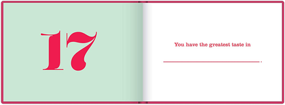 Rynx | Knock Knock What I Love about Grandma Fill in the love book Fill-in-the-blank gift journal, 4.5 x 3.25 inches & What I Love about You Fill in the love book gift journal, 4.5 x 3.25 inches