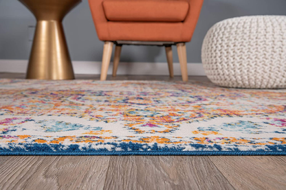 Rynx | Rugshop Vintage Distressed Bohemian Area Rug 2' x 3' Multi