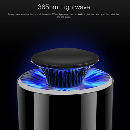 Rynx | AICase Electric Mosquito Killer, USB UV Lamp Insect Killer Without Noise Without Radiation Fly Trap with Trap Lamp for Indoor Home