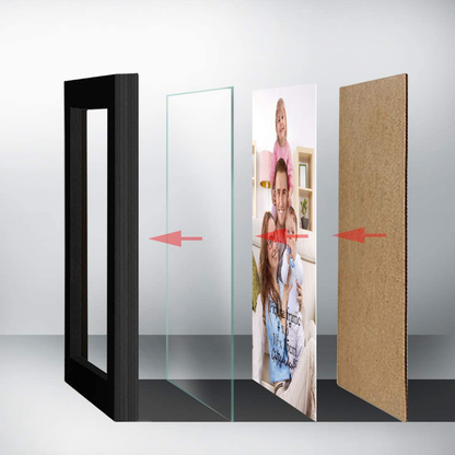 Rynx | Gift Garden 4x6 Picture Frame Black Photo Frames Bulk for Wall or Table, Set of 12