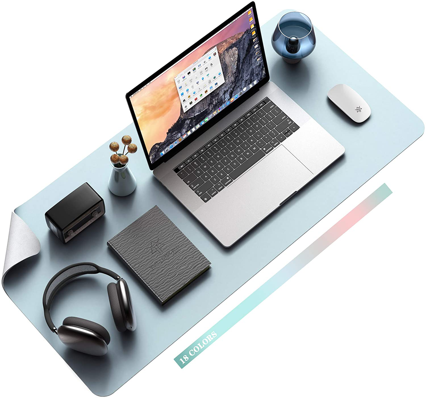 Rynx | Desk Pad Protector, Anti-Slip Thin Mouse Pad For Computers, Office Desk Accessories Laptop Waterproof Desk Protector For Office Decor And Home