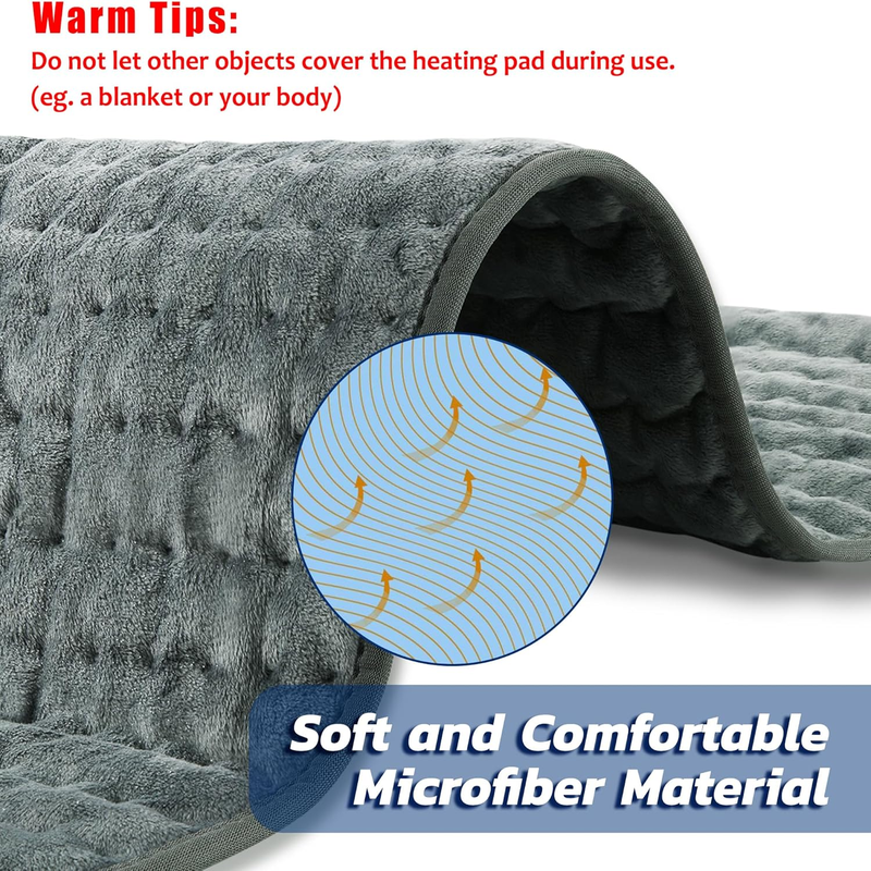 Rynx | Electric heated blanket with automatic shut-off, machine washable
