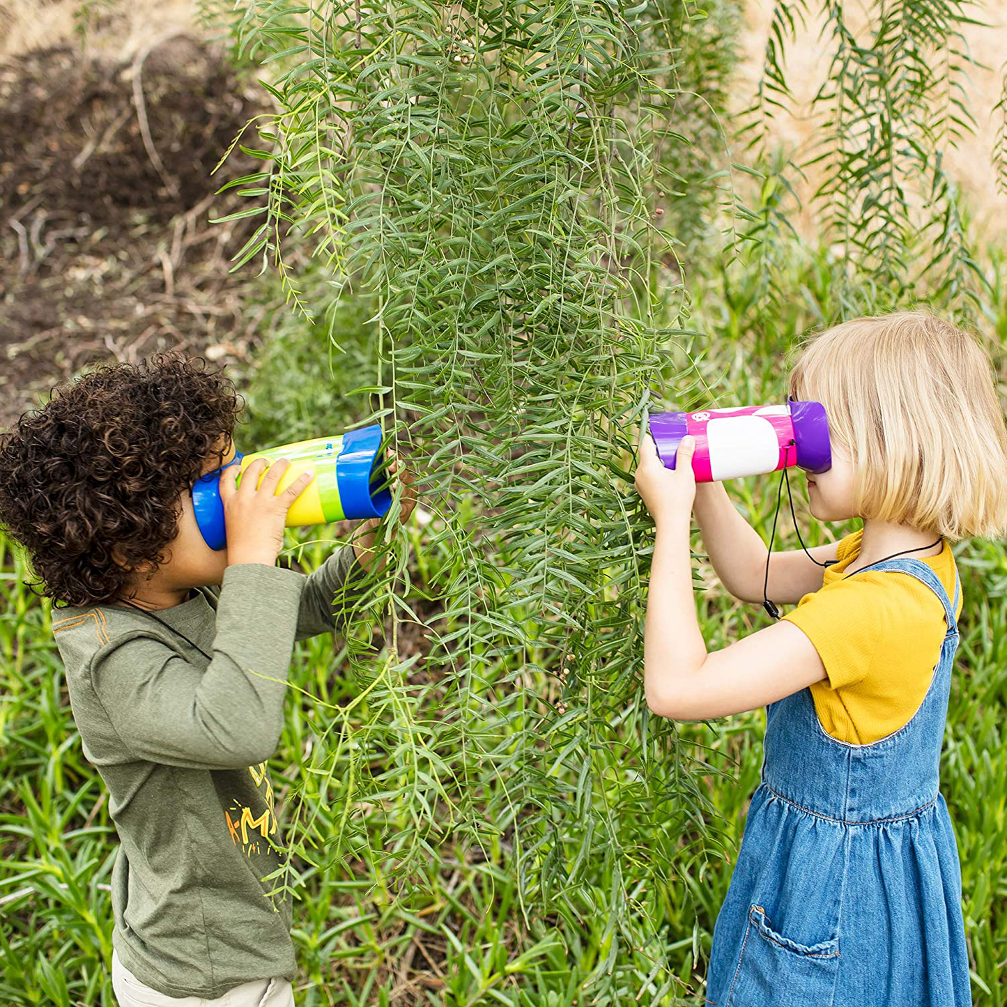 Rynx | Educational Insights GeoSafari Jr. Kidnoculars Pink: Easter Gift, Science Toys, Kids Binoculars, Perfect Outdoor Play for Preschool Science, Ages 3+