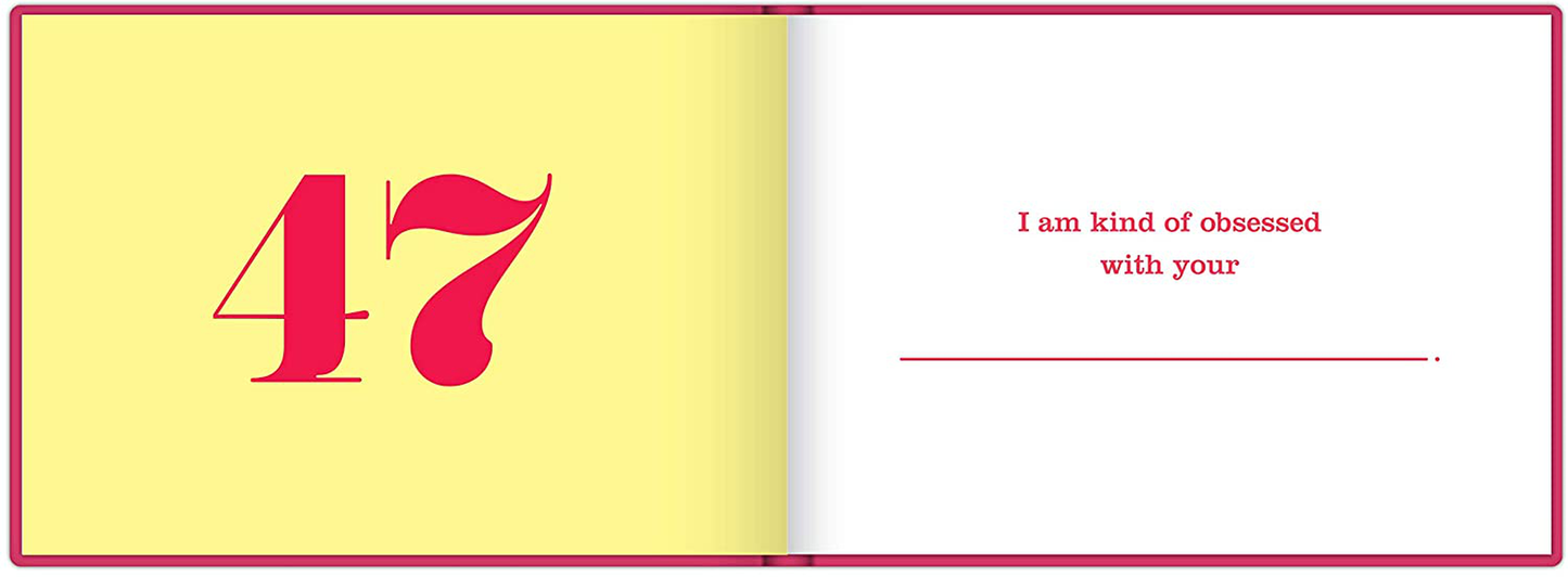 Rynx | Knock Knock What I Love about Grandma Fill in the love book Fill-in-the-blank gift journal, 4.5 x 3.25 inches & What I Love about You Fill in the love book gift journal, 4.5 x 3.25 inches