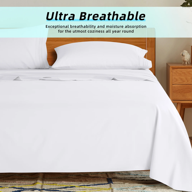 Rynx | 1800 Series Microfiber Deep Pockets Luxury Soft Bedding Set