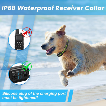 Rynx | Dog training collar with 7 training modes, 2600 feet remote control electronic dog shock collar