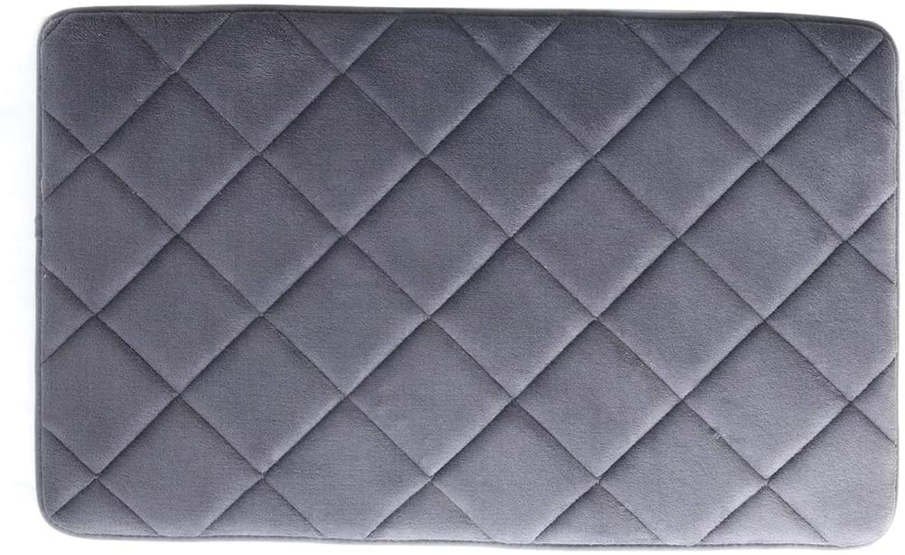 Rynx | Memory Foam Bath Mat Non-Slip Absorbent Bath Rug Machine Washable
